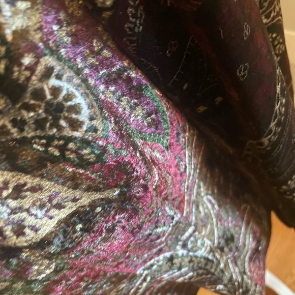 RL Black Label Paisley Blazer Sz 10 - Picture 6 of 15